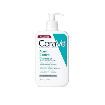 CeraVe Acne Control Cleanser, 16 oz