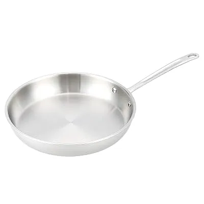 Amazon Basics Tri-Ply Stainless Steel Fry Pan, 12 inch - $21.90 ($33.75)