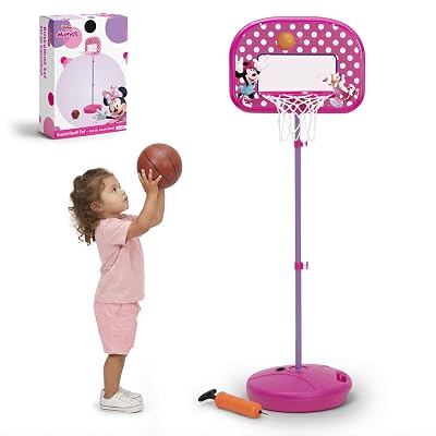 Delta Children Disney Minnie Mouse Kids Basketball Hoop Set - $19.00 ($35.99)