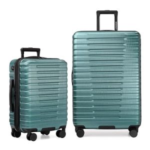 U.S. Traveler Boren Expandable Hardside Rugged Travel Luggage