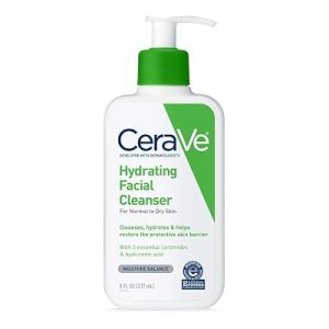 CeraVe Hydrating Cleanser with Hyaluronic Acid, 8oz