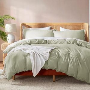 Nestl Twin Duvet Cover Set with Comforter Insert, 3 Piece 68×90
