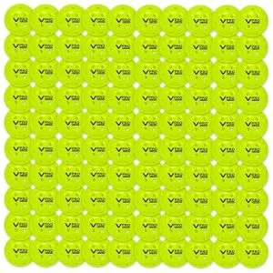 Vulcan VPRO Flight Outdoor Pickleball Balls, 100 Pack Bulk