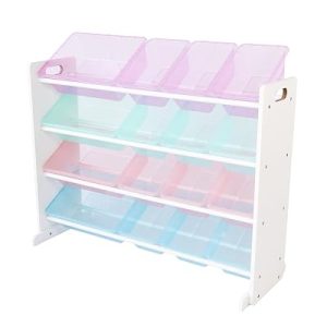 Humble Crew Kids Toy Organizer with 16 Bins