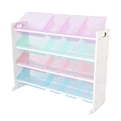 Humble Crew Kids Toy Organizer with 16 Bins