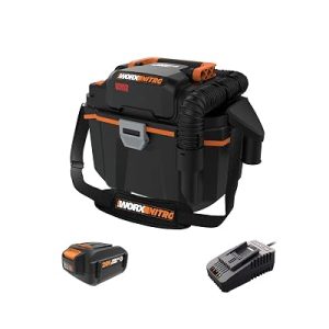 WORX Cordless Wet/Dry Vacuum, 20V 2.1 Gal