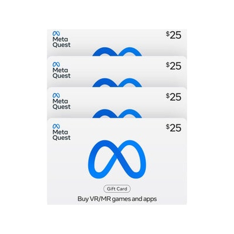 Meta Quest – Four $25 eGift Cards: Up to 15% Off at Costco