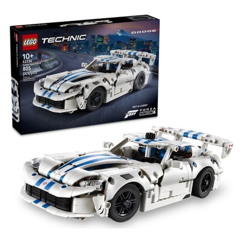 LEGO Technic Dodge Viper GTS-R Sports Car Toy: 42% Off at Walmart - $38 ($64.99)