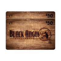 Black Angus Steakhouse Two $50 eGift Cards ($100 Value): 20% Off at Costco