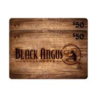 Black Angus Steakhouse Two $50 eGift Cards ($100 Value): 20% Off at Costco