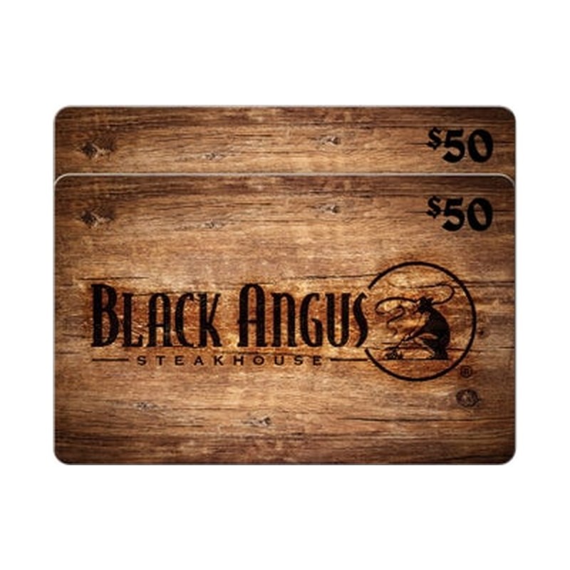Black Angus Steakhouse Two $50 eGift Cards ($100 Value): 20% Off at Costco