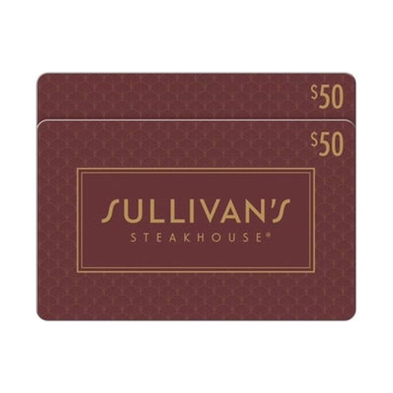Sullivan’s Steakhouse Two Restaurant $50 eGift Cards: Up to 35% Off at Costco