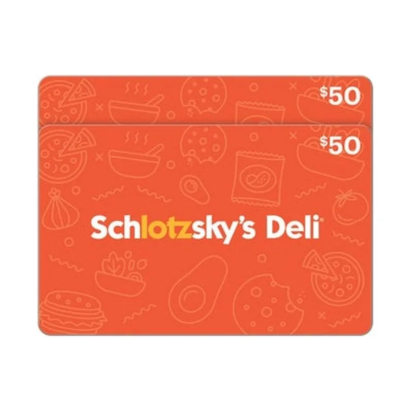 Schlotzsky’s Deli Two $50 eGift Cards (2-Pack, $100 Value) at Costco