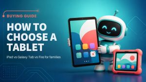 How to Choose a Tablet: iPad vs Galaxy Tab vs Fire for Families
