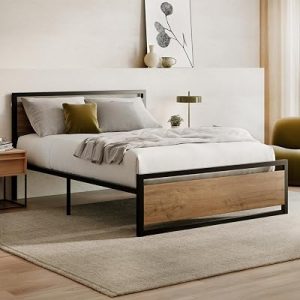 Nectar Metal Platform King Bed Frame