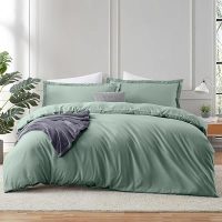 Hearth & Harbor Duvet Cover King Size 3 Piece Bedding Set